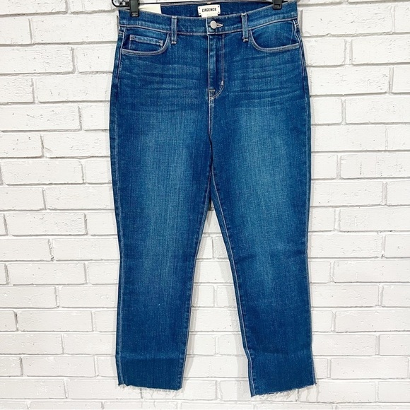 L’Agence Women’s Sada High Rise Cropped Jeans - Picture 1 of 8